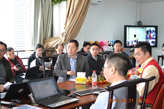 友集團王文京董事長及高管來訪隨銳