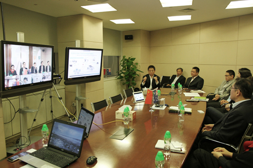 澳電集團全球董事長云端體驗隨銳高清視頻會議